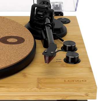 Hi-Fi Lenco LBT-335BA Dřevo + Ortofon 2M Red