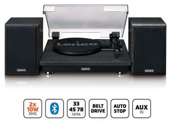 Hi-Fi Lenco LS-100BK Černá