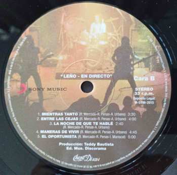 LP Leño: En Directo LTD