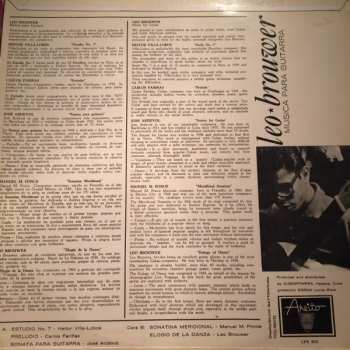 LP Leo Brouwer: Musica Para Guitarra / Musique Pour Guitare / Music For Guitar