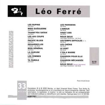 16CD/Box Set Léo Ferré: L'Âge D'Or 1960-1967 Intégrale Vol. 2
