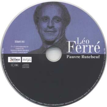 CD Léo Ferré: Pauvre Rutebeuf