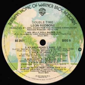 LP Leon Redbone: Double Time