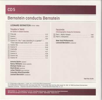 7CD/Box Set Leonard Bernstein: Bernstein Conducts Bernstein: Stage Works • Symphonies • Ballets • Choral Works • Songs