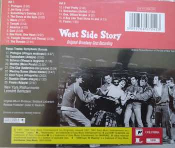 CD Leonard Bernstein: West Side Story (Original Broadway Cast Recording)