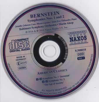 8CD/DVD Leonard Bernstein: Leonard Bernstein 1918 - 1990 / Marin Alsop - The Complete Naxos Recordings