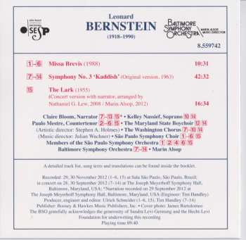 8CD/DVD Leonard Bernstein: Leonard Bernstein 1918 - 1990 / Marin Alsop - The Complete Naxos Recordings