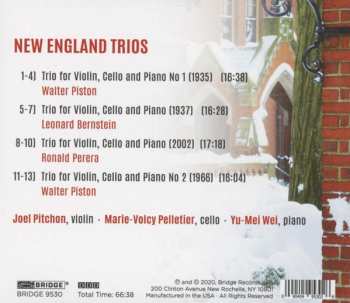 CD Leonard Bernstein: New England Trios
