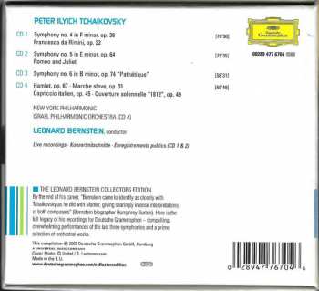 4CD/Box Set Pyotr Ilyich Tchaikovsky: Symphonies Nos. 4, 5 & 6 "Pathétique" | "1812" Overture | Romeo & Juliet | Francesca Di Rimini