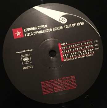 2LP Leonard Cohen: Field Commander Cohen: Tour Of 1979