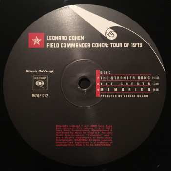 2LP Leonard Cohen: Field Commander Cohen: Tour Of 1979