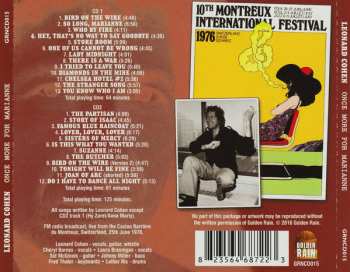 2CD Leonard Cohen: Once More For Marianne
