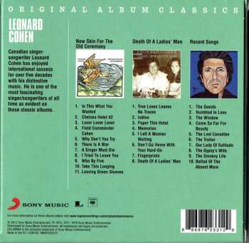 3CD/Box Set Leonard Cohen: Original Album Classics