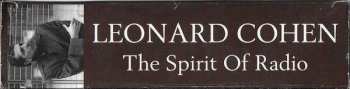 3CD/Box Set Leonard Cohen: The Spirit Of Radio (Classic Broadcasts Recordings)