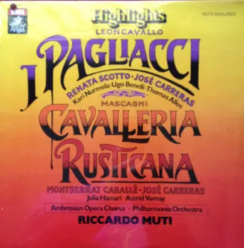 I Pagliacci / Cavalleria Rusticana 