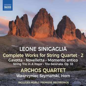 CD Leone Sinigaglia: Complete Works For String Quartet • 2