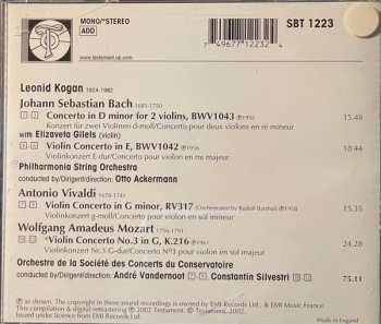 CD Johann Sebastian Bach: Concertos