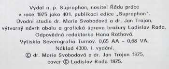 LP Leoš Janáček:  Amarus / Pod Jabloní