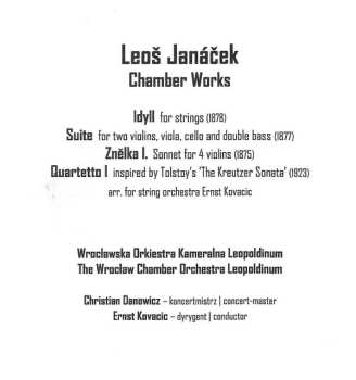CD Leoš Janáček: Chamber Works