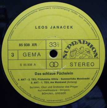 2LP/Box Set Leoš Janáček: Das Schlaue Füchslein
