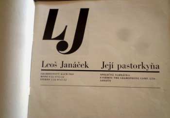2LP/Box Set Leoš Janáček: Její Pastorkyňa (2xLP + BOX)