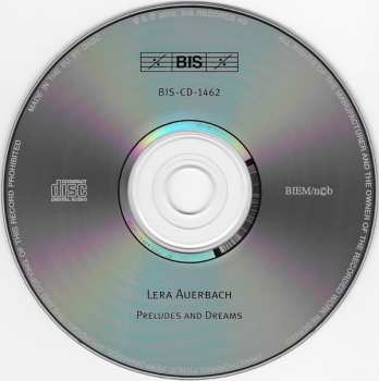 CD Lera Auerbach: Preludes And Dreams