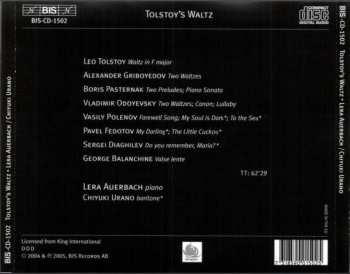 CD Lera Auerbach: Tolstoy's Waltz