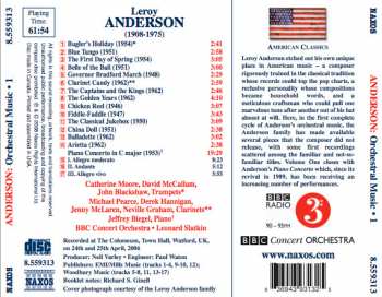 CD Leonard Slatkin: Orchestral Music - 1: Piano Concerto / The Golden Years / Fiddle-Faddle