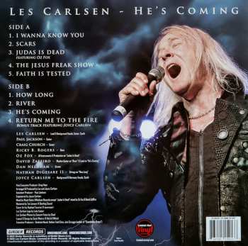 LP Les Carlsen: He's Coming LTD