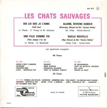 CD Les Chats Sauvages: Dis Lui Que Je L'aime