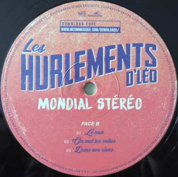 2LP Les Hurlements d'Léo: Mondial Stéréo