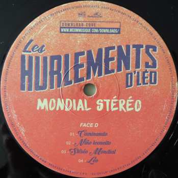 2LP Les Hurlements d'Léo: Mondial Stéréo