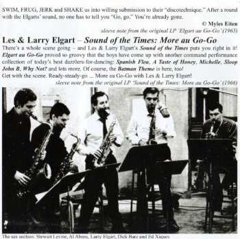 CD Les & Larry Elgart: Elgart Au Go-Go & Sound Of The Times
