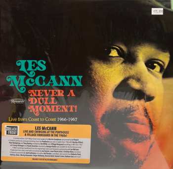 3LP Les McCann: Never A Dull Moment! (Live From Coast To Coast 1966-1967) LTD | NUM