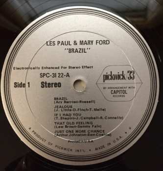 LP Les Paul & Mary Ford: Brazil (The Wild Guitars Of Les Paul & Mary Ford)