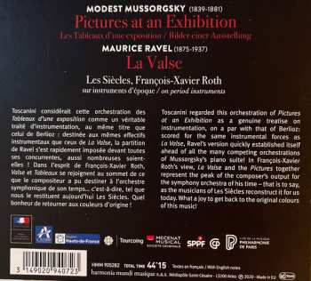 CD François-Xavier Roth: Maurice Ravel: 'La Valse'/Mussorgsky orch.Ravel: 'Les Tableaux d'une exposition' DIGI