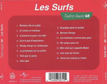 CD Les Surfs: Tendres Années 60