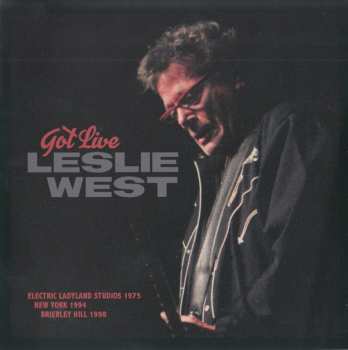 4CD/Box Set Leslie West: Got Live