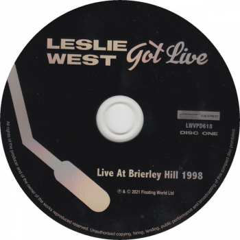 4CD/Box Set Leslie West: Got Live