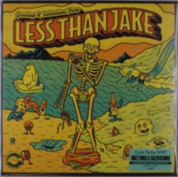LP Less Than Jake: Greetings & Salutations (aquamarine Vinyl) (indie Exclusive Edition)