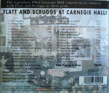 CD Flatt & Scruggs: At Carnegie Hall! (The Complete Concert)
