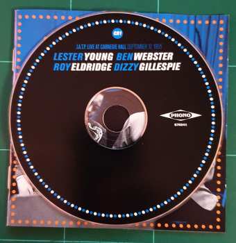 2CD Dizzy Gillespie: J.A.T.P. Live At Carnegie Hall September 17, 1955