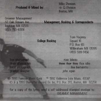 LP Letters To Cleo: Aurora Gory Alice