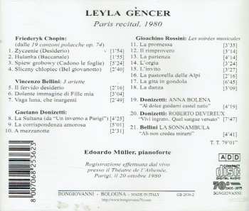 CD Leyla Gencer: Paris Recital 1980