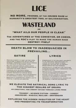 LP Lice: Wasteland Or “What Ails Our People Is Clear”
