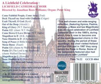 CD Choir Of Lichfield Cathedral: A Lichfield Celebration