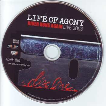 2CD/DVD Life Of Agony: River Runs Again: Live 2003 (Complete)