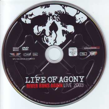 2CD/DVD Life Of Agony: River Runs Again: Live 2003 (Complete)