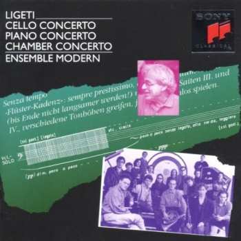 Album György Ligeti: Cello Concerto / Piano Concerto / Chamber Concerto
