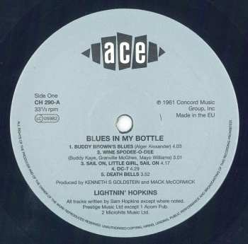 LP Lightnin' Hopkins: Blues In My Bottle